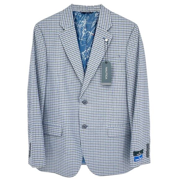 NAUTICA Branford Stretch Blazer 38S - Picture 1 of 10